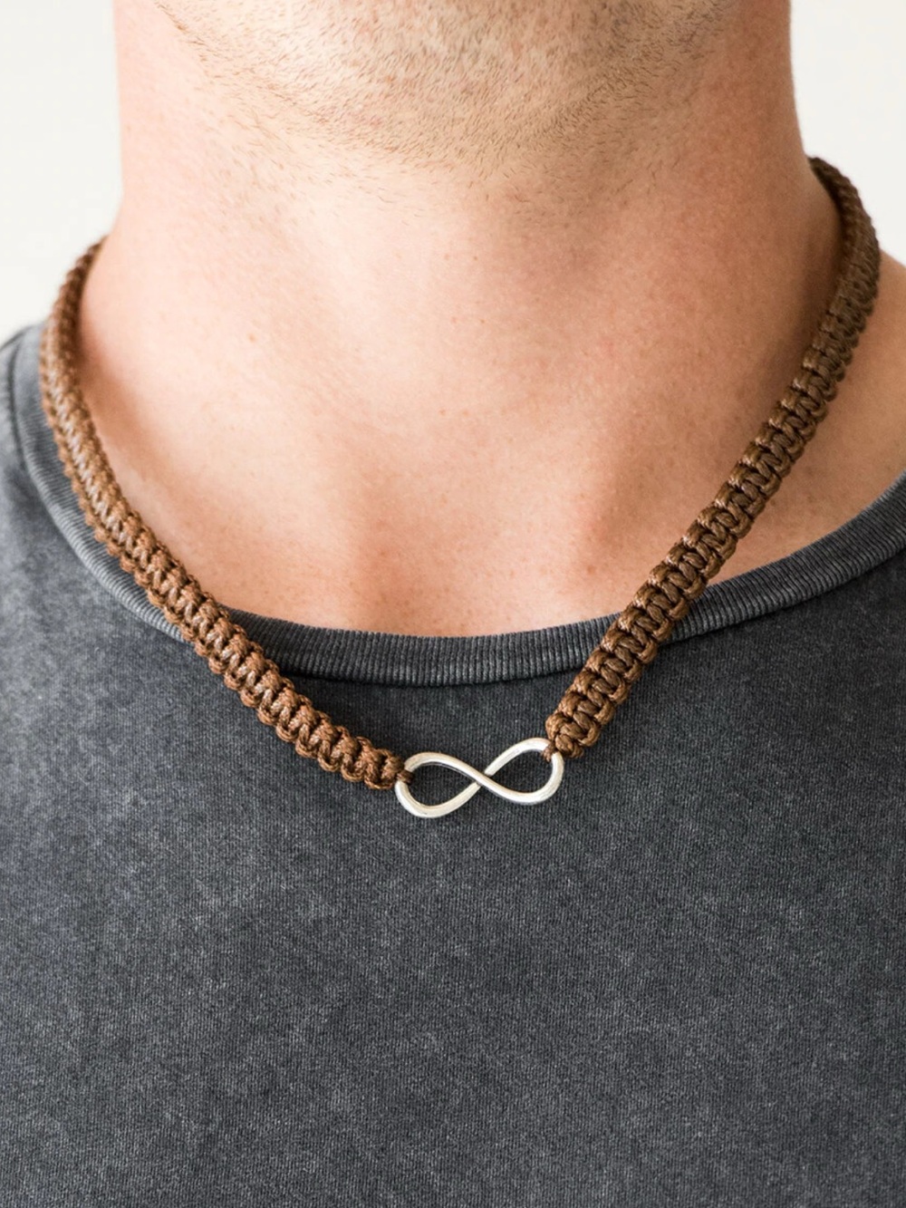 Braided Cord Necklace